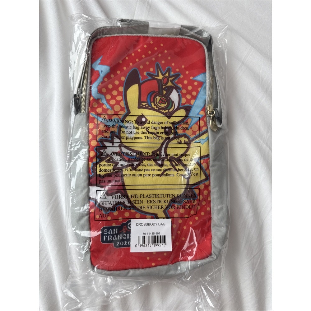 Pokemon World Championship 2026 XP Crossbody Sling Bag NEW SEALED Exclusive